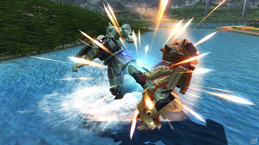 AC「機動戦士ガンダム エクストリームバーサス マキシブースト」タイヤを携えたザンスカール製MS「ゲドラフ」が1月27日に参戦！の画像85