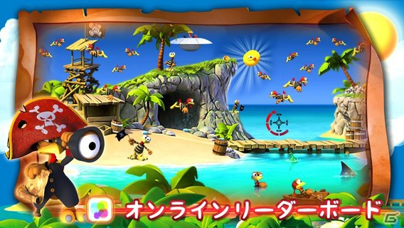 海賊チキンを撃ちまくるiOS向けシューティングゲーム「クレイジーチキンパイレーツ」が配信の画像5