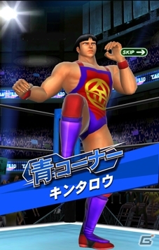 iOS/Android「プロレスラーをつくろう！」プロレス漫画「THE MOMOTAROH」よりモモタロウ選手＆S.T.G.キンタロウ選手が参戦の画像3