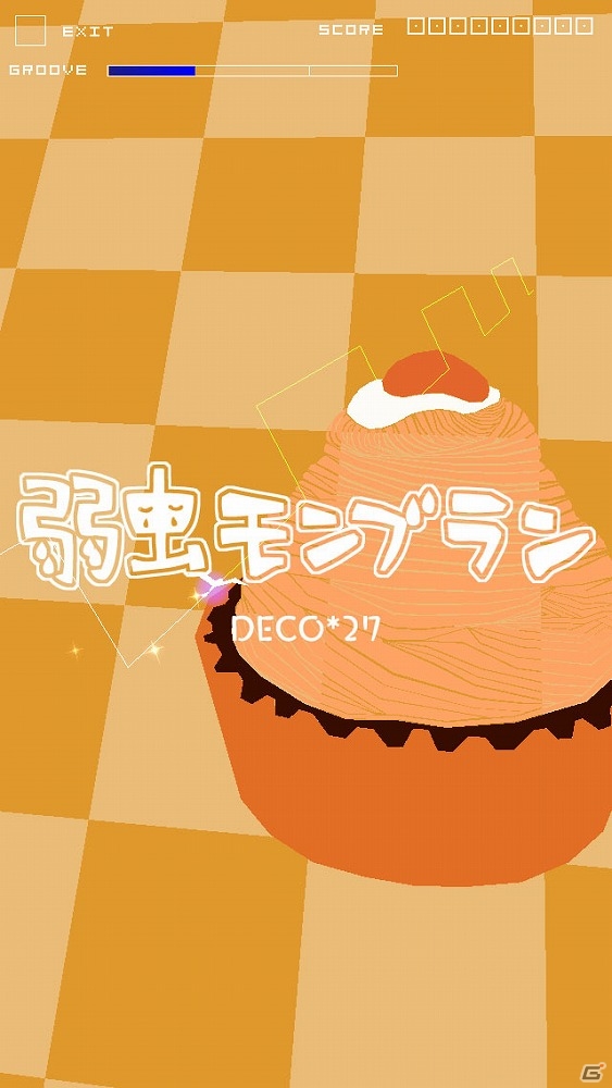 iOS「グルーヴコースター ゼロ」弱虫モンブラン、二息歩行、モザイクロールなどを収録した楽曲パック「DECO＊27 パック」が配信の画像3