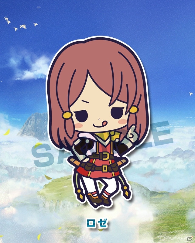 「テイルズ オブ ゼスティリア」デフォルメキャラクターが可愛らしいラバーストラップコレクションが5月に発売の画像3