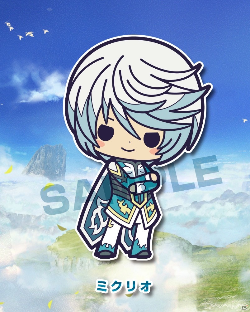 「テイルズ オブ ゼスティリア」デフォルメキャラクターが可愛らしいラバーストラップコレクションが5月に発売の画像5