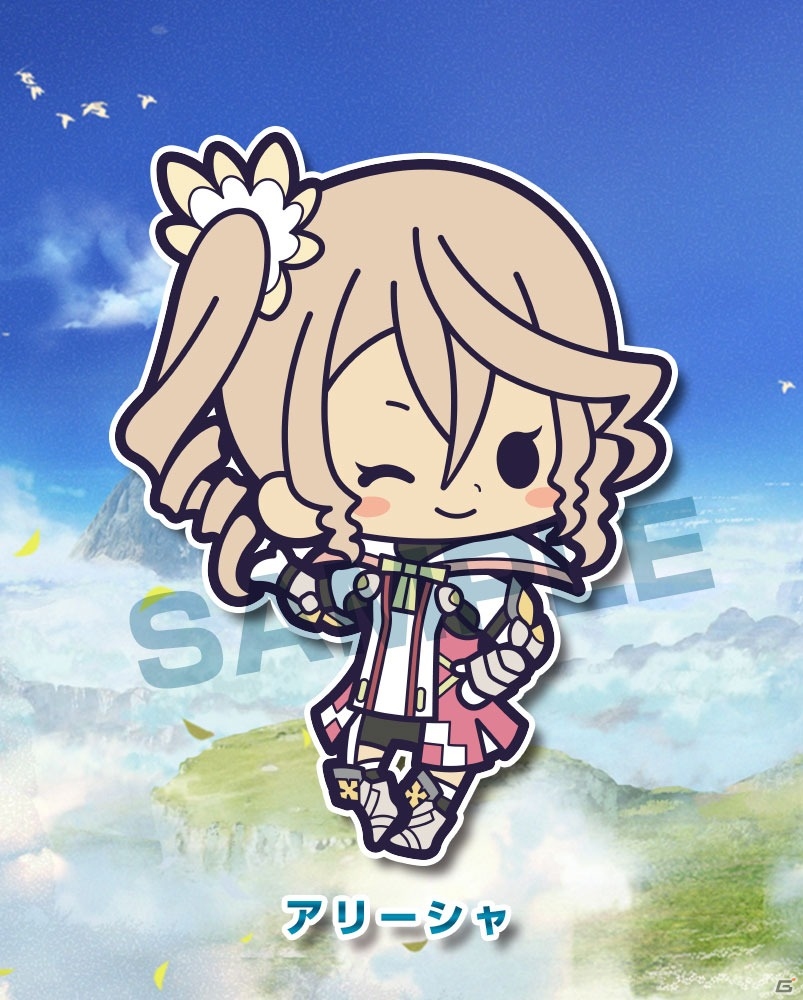 「テイルズ オブ ゼスティリア」デフォルメキャラクターが可愛らしいラバーストラップコレクションが5月に発売の画像6