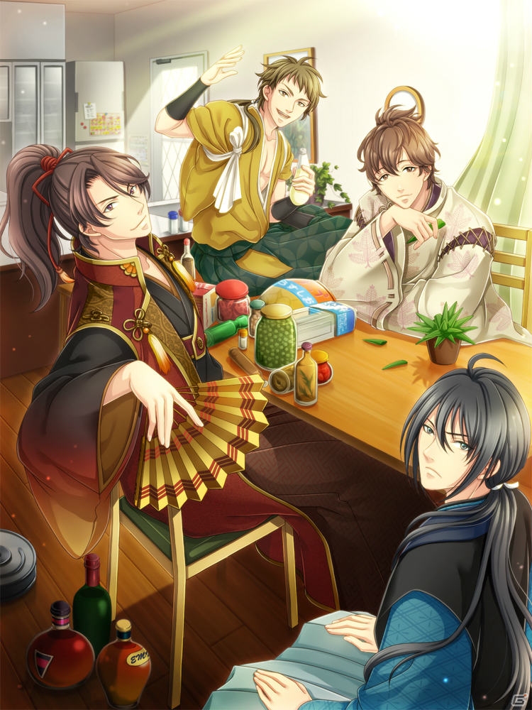 女性向け恋愛ゲーム イケメン同棲 ただいま 戦国武将さま イケメン艶恋 戦国lovers が3月にgreeにて配信 両作の事前登録受付が開始 Gamer