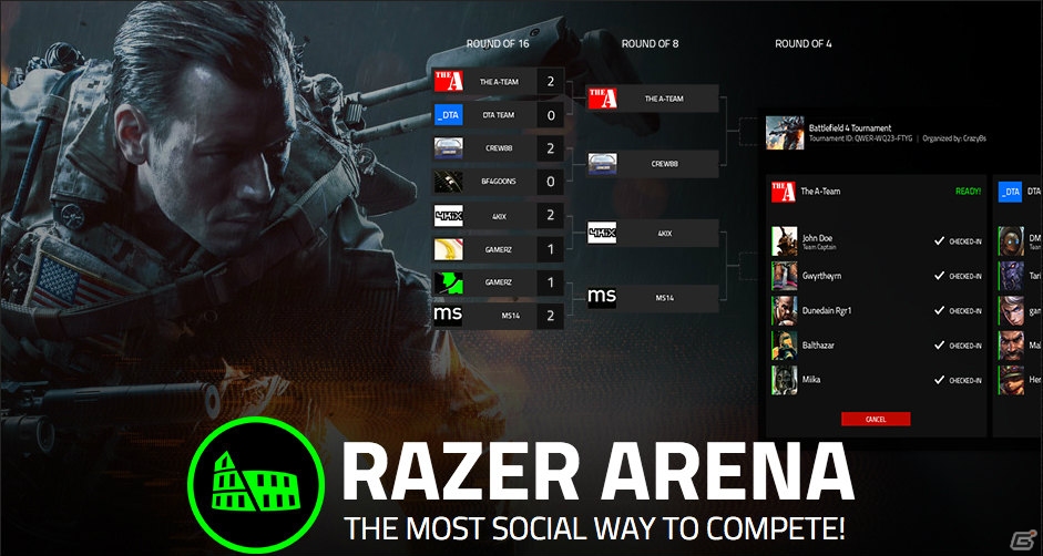Razerがイベント主催者やプロ・アマゲーマー向けの対戦エコシステム「Razer Arena」を発表―3月からはユーザー自らがトーナメントを開催できる！の画像1