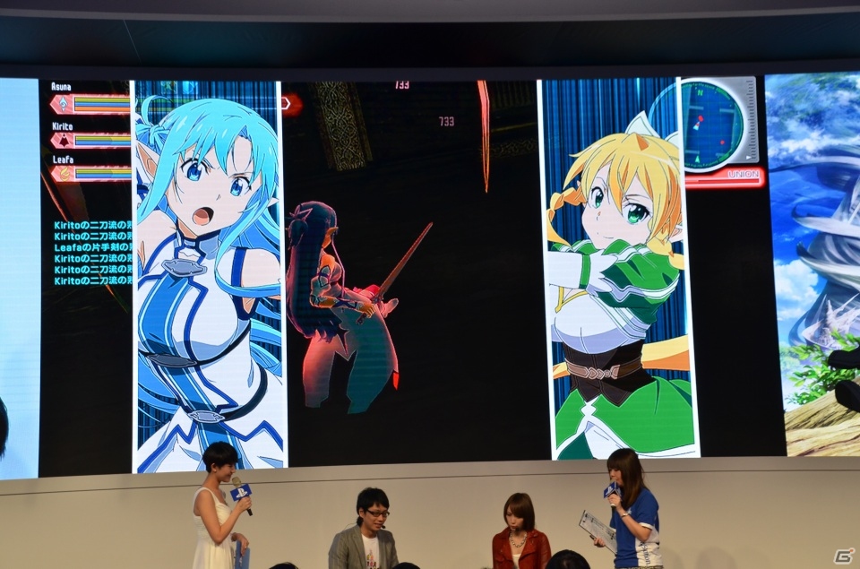 【台北国際ゲームショウ 2015】プロデューサー・二見鷹介氏と蒼井エイルさんが登壇したPS3/PS Vita「ソードアート・オンライン ―ロスト・ソング―」ステージをレポートの画像11