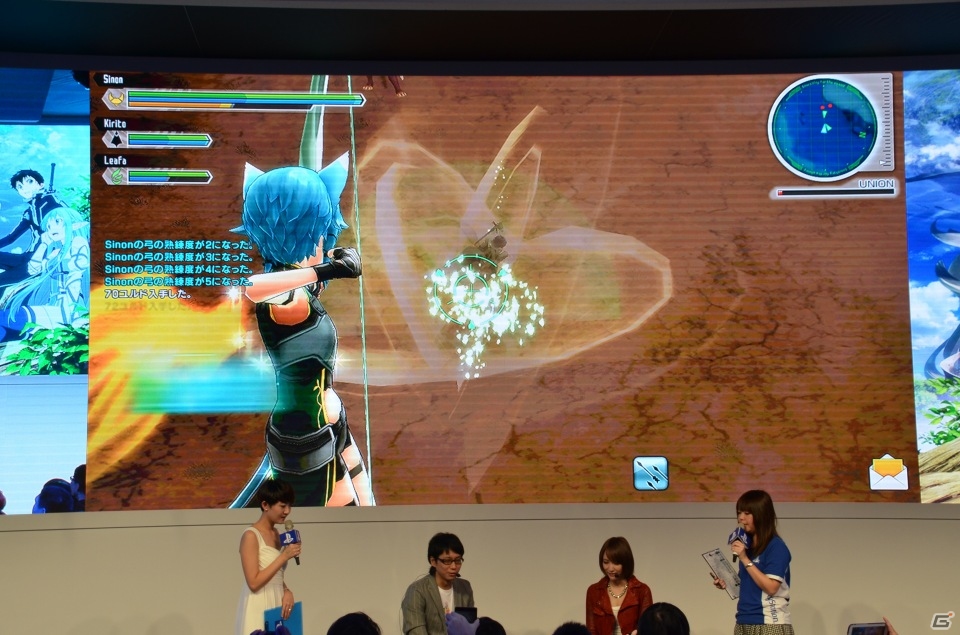 【台北国際ゲームショウ 2015】プロデューサー・二見鷹介氏と蒼井エイルさんが登壇したPS3/PS Vita「ソードアート・オンライン ―ロスト・ソング―」ステージをレポートの画像14