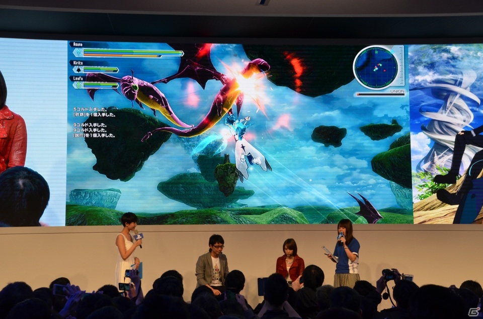 【台北国際ゲームショウ 2015】プロデューサー・二見鷹介氏と蒼井エイルさんが登壇したPS3/PS Vita「ソードアート・オンライン ―ロスト・ソング―」ステージをレポートの画像7