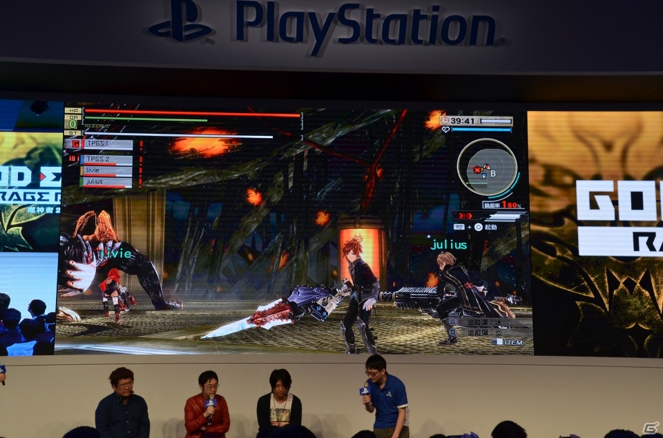 【台北国際ゲームショウ 2015】セーブデータの引き継ぎが可能に！PS4/PS Vita「ゴッドイーター2 レイジバースト」のステージをレポートの画像9