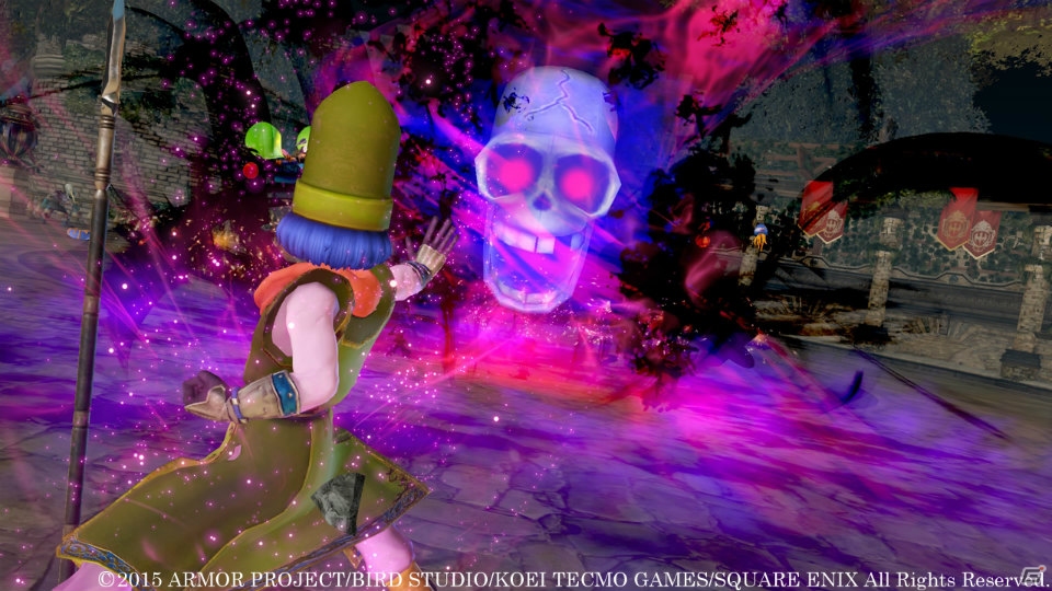 PS4/PS3「ドラゴンクエストヒーローズ　闇竜と世界樹の城」アリーナとクリフトのアクションをチェック！リアルに表現されたモンスターも紹介の画像13