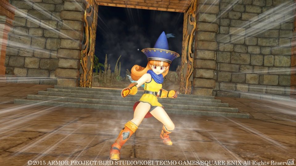 PS4/PS3「ドラゴンクエストヒーローズ　闇竜と世界樹の城」アリーナとクリフトのアクションをチェック！リアルに表現されたモンスターも紹介の画像4