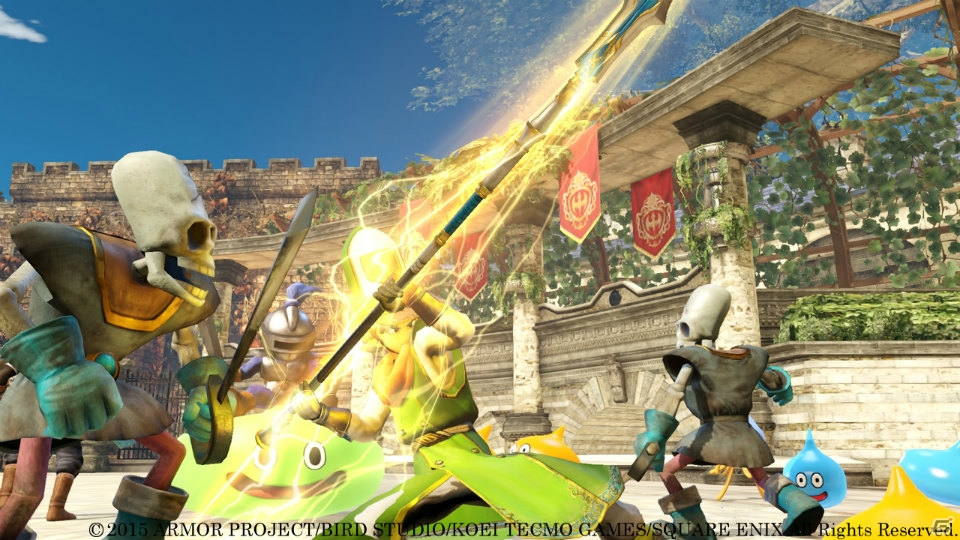 PS4/PS3「ドラゴンクエストヒーローズ　闇竜と世界樹の城」アリーナとクリフトのアクションをチェック！リアルに表現されたモンスターも紹介の画像8
