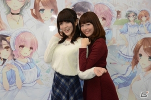 キラ☆ふわ看護学生アドベンチャーゲーム「白衣性愛情依存症」で姉妹役を演じた浅倉杏美さん、加隈亜衣さんにインタビューの画像2