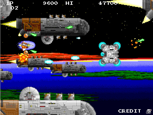 言葉なく壮大な宇宙戦争を表現した演出が光るレトロシューティング「Infinos2」がPLAYISMにて配信の画像2