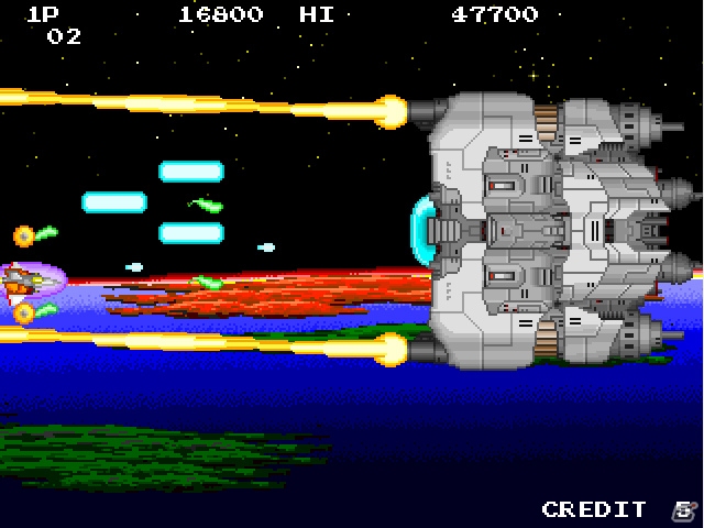 言葉なく壮大な宇宙戦争を表現した演出が光るレトロシューティング「Infinos2」がPLAYISMにて配信の画像3