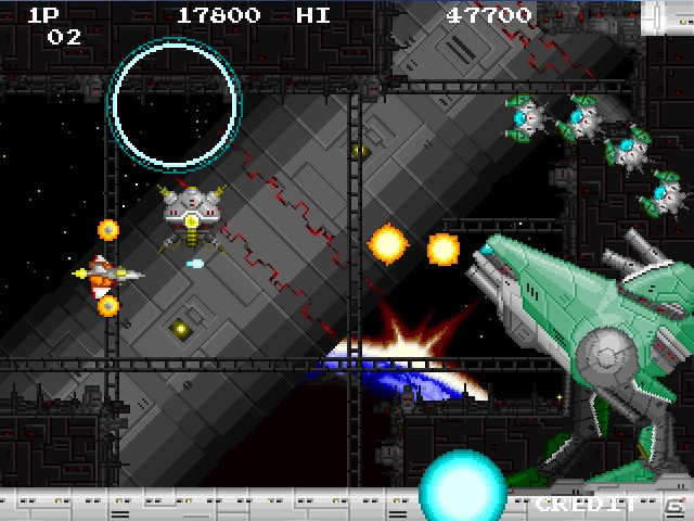 言葉なく壮大な宇宙戦争を表現した演出が光るレトロシューティング「Infinos2」がPLAYISMにて配信の画像4