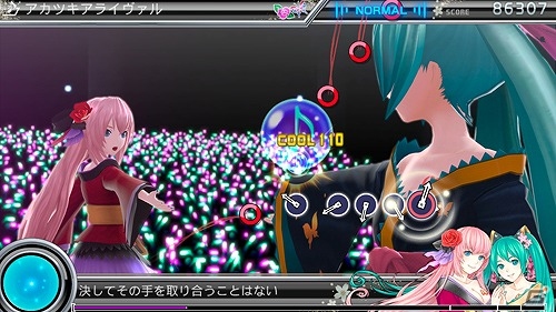 PS3/PS Vita「初音ミク -Project DIVA- F 2nd」“Just Be Friends”＆“magnet”が登場！巡音ルカをフィーチャーしたエクストラデータ第11弾が配信の画像21