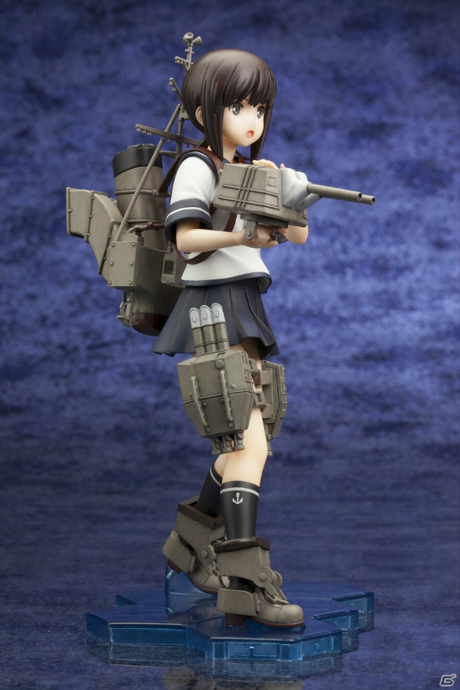 「艦隊これくしょん -艦これ-」よりしばふ氏イラストの駆逐艦「吹雪」フィギュアが2015年6月に発売の画像10