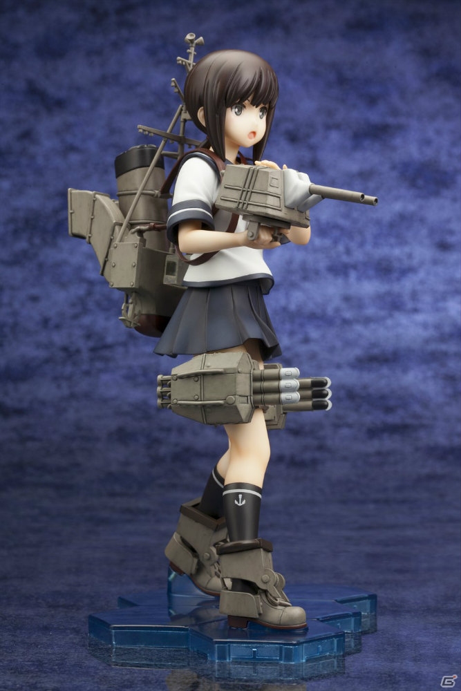 「艦隊これくしょん -艦これ-」よりしばふ氏イラストの駆逐艦「吹雪」フィギュアが2015年6月に発売の画像11