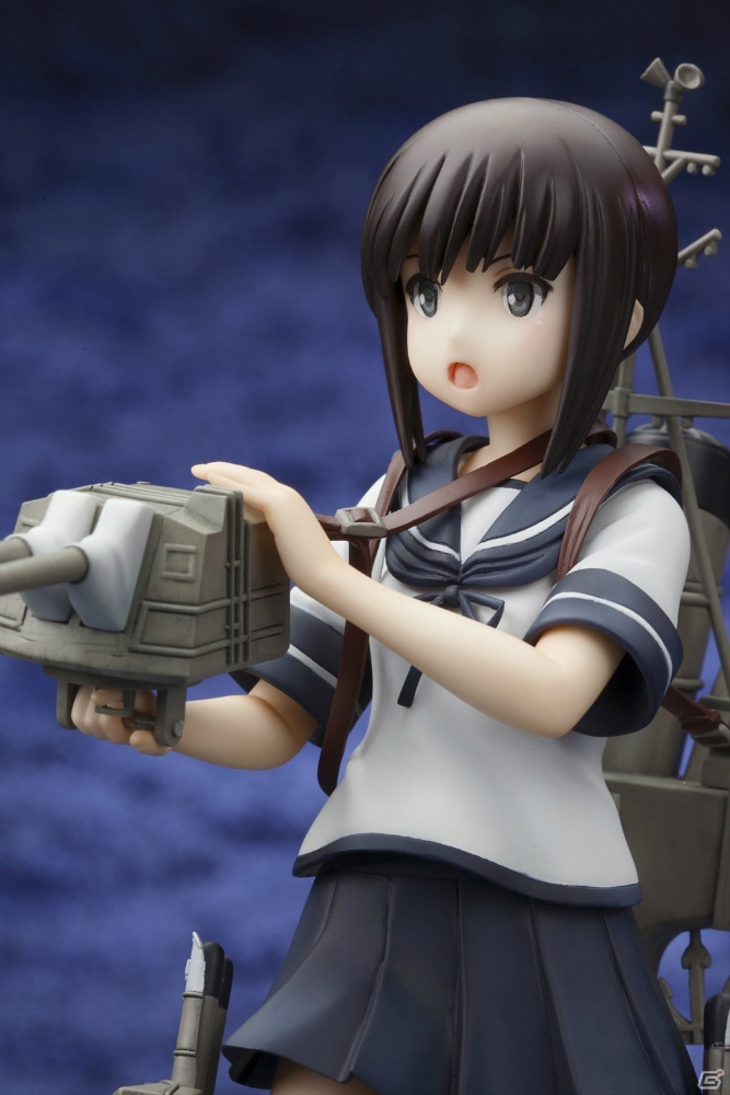 「艦隊これくしょん -艦これ-」よりしばふ氏イラストの駆逐艦「吹雪」フィギュアが2015年6月に発売の画像3
