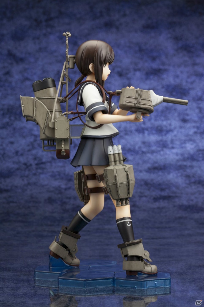 「艦隊これくしょん -艦これ-」よりしばふ氏イラストの駆逐艦「吹雪」フィギュアが2015年6月に発売の画像4