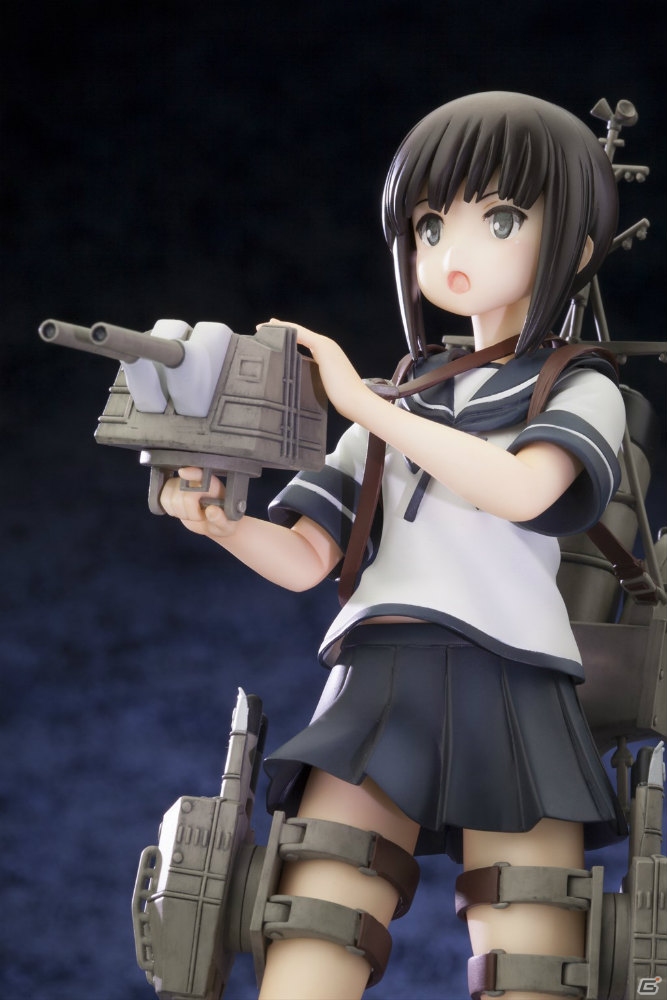 「艦隊これくしょん -艦これ-」よりしばふ氏イラストの駆逐艦「吹雪」フィギュアが2015年6月に発売の画像9