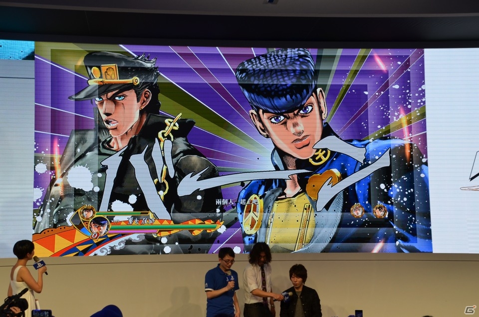 【台北国際ゲームショウ 2015】羽多野渉さんも駆けつけた！PS4/PS3「ジョジョの奇妙な冒険　アイズオブヘブン」のステージをレポートの画像17