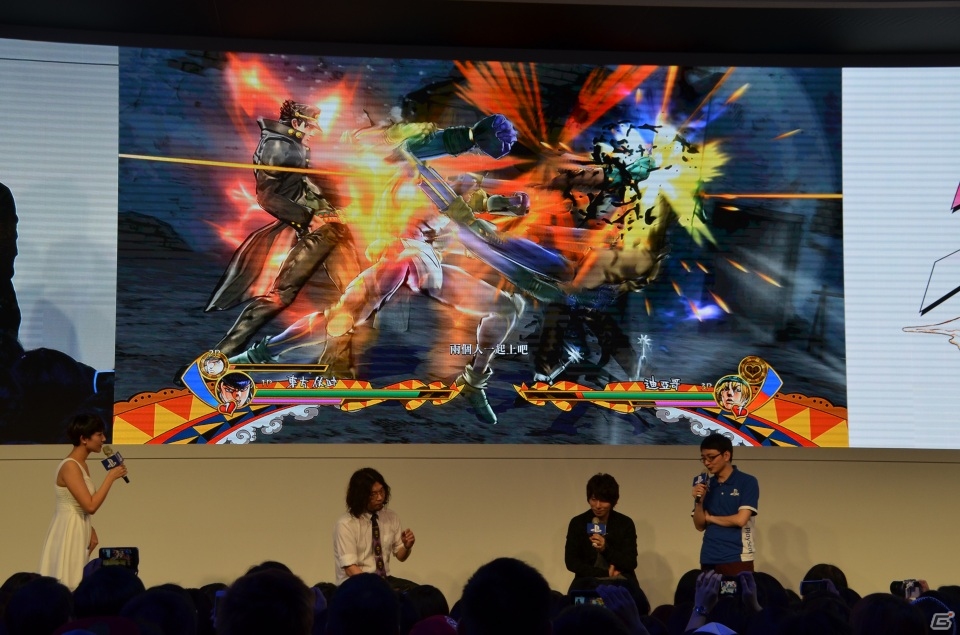 【台北国際ゲームショウ 2015】羽多野渉さんも駆けつけた！PS4/PS3「ジョジョの奇妙な冒険　アイズオブヘブン」のステージをレポートの画像24