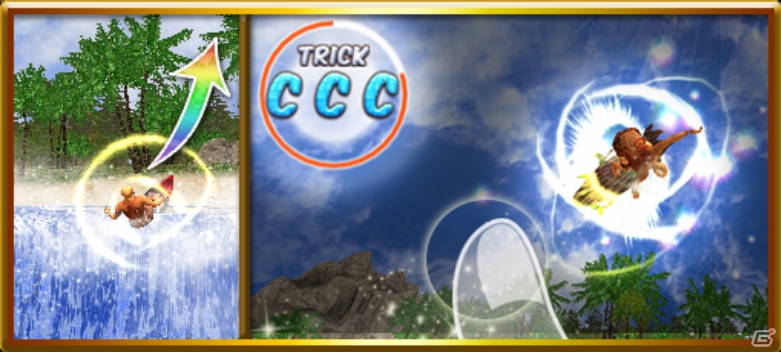iOS/Android「Ancient Surfer 2」新要素「トリック」が公開―空中で躍動感あふれるポーズを決めよう！の画像2