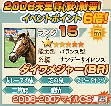 「100万人のWinning Post」期間限定イベント「安藤勝己の挑戦」開始！繁殖牝馬のランク15(BR)が本イベントで初登場の画像4