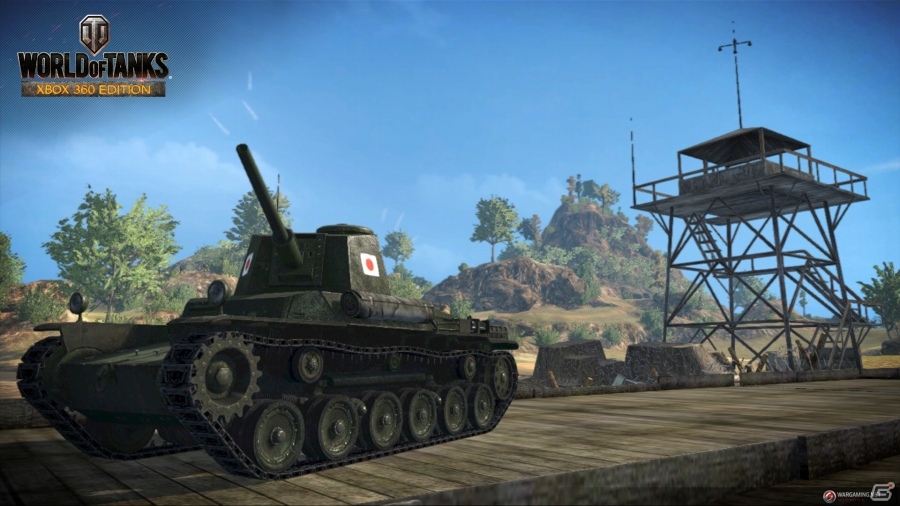 「World of Tanks: Xbox 360 Edition」初の日本戦車「三式中戦車チヌ改」が参戦！完全オリジナルマップ「パシフィックアイランド」も実装の画像4