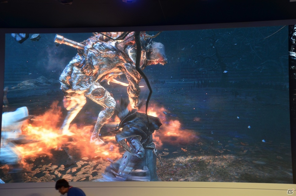 【台北国際ゲームショウ 2015】聖杯ダンジョンの実機プレイで死闘感を披露したPS4「Bloodborne」のステージをレポートの画像12