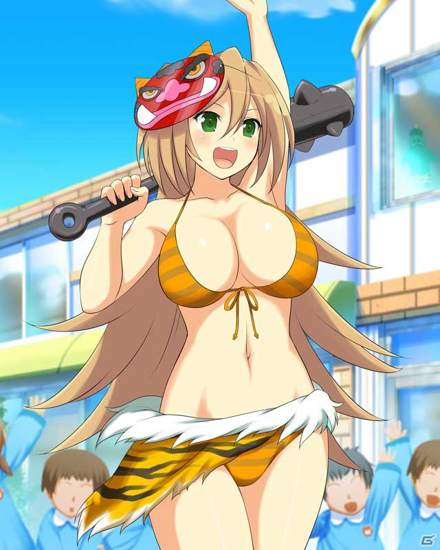 GREE/Mobage「閃乱カグラ NewWave Gバースト」レイド型イベント「鬼はどこ？胸襲！豆まき合戦」が開催！の画像5