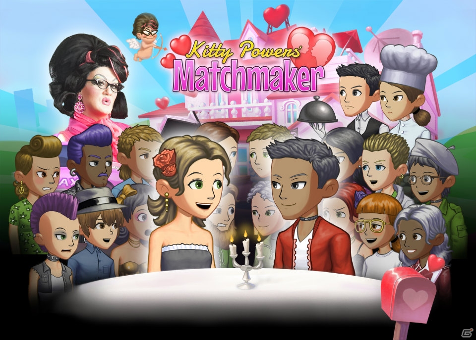 目指せ業界一の恋愛仲介人！iOS/Android「キティパワーズ・マッチメーカー」が2月中旬に配信の画像1
