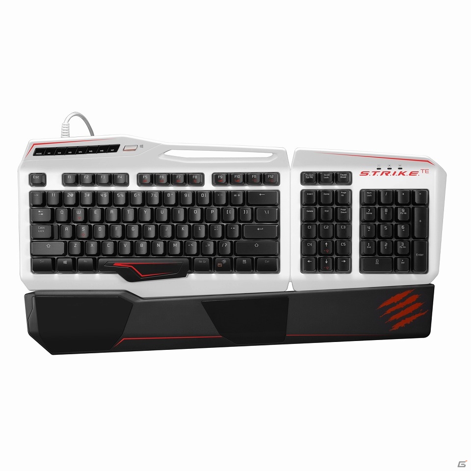 ゲーミングキーボード「S.T.R.I.K.E.」にホワイト・レッド・ブラックの新カラーが登場！の画像4