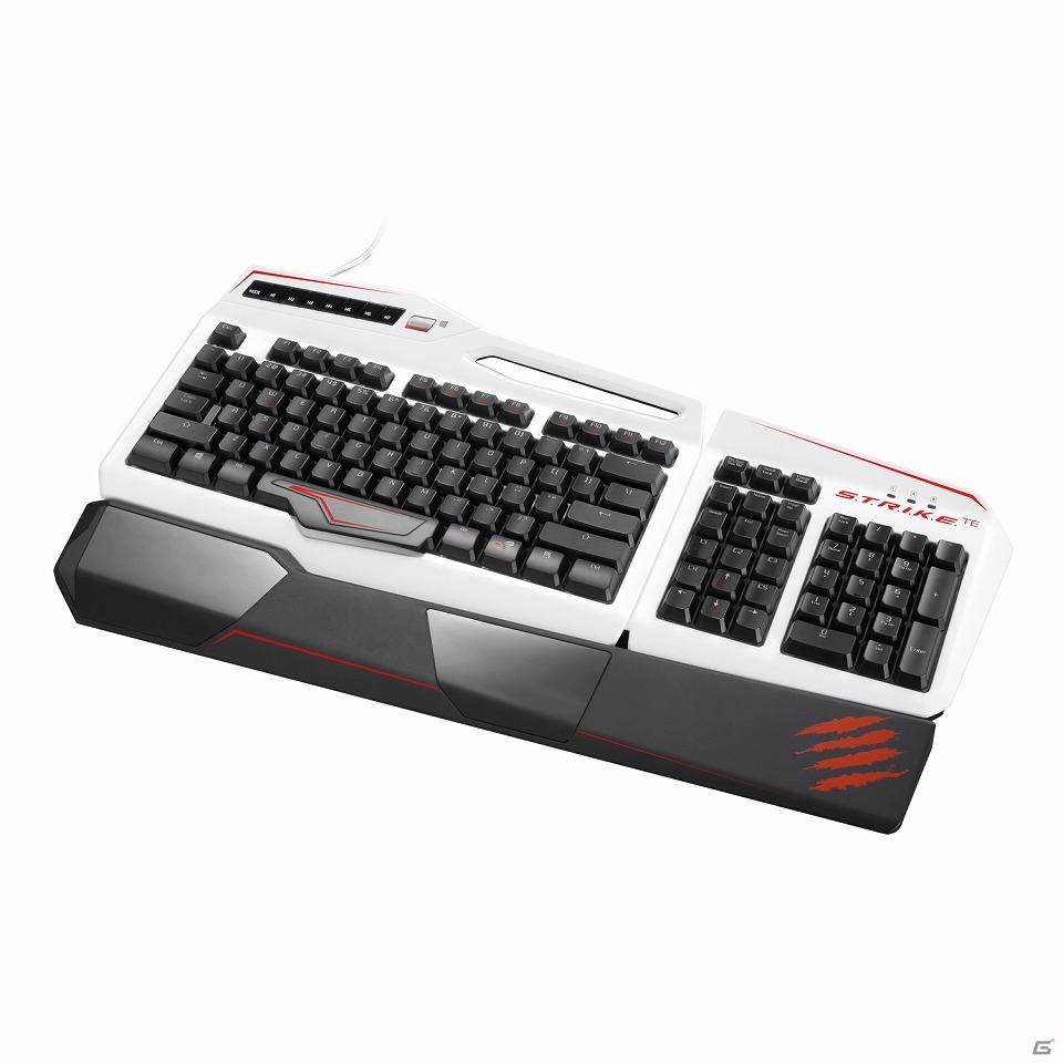 ゲーミングキーボード「S.T.R.I.K.E.」にホワイト・レッド・ブラックの新カラーが登場！の画像5