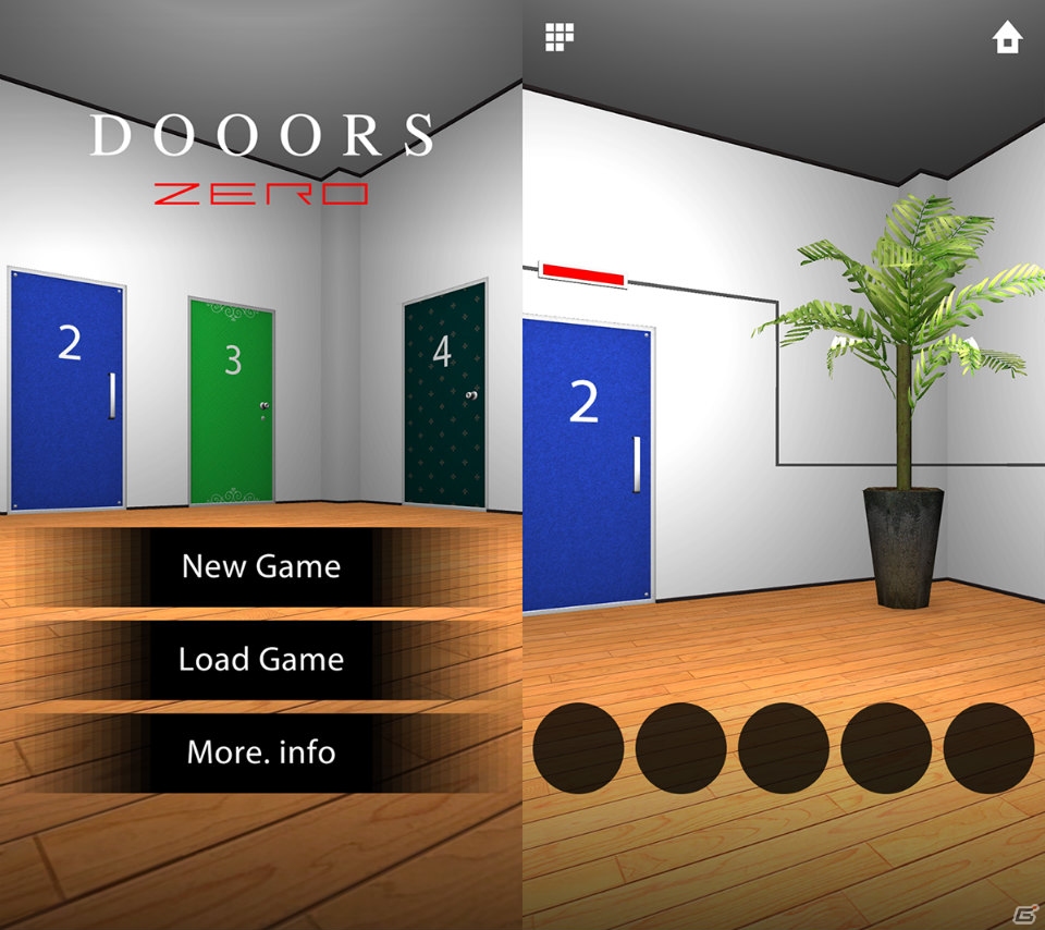 シリーズ最新作「DOOORS ZERO」がiOS/Android向けに配信―360度見渡せるスクロールビュー機能が搭載！の画像3