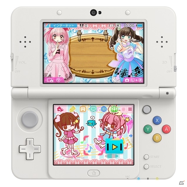 「ドーリィ♪カノン」3DS用テーマが配信開始！Miiverseにておしらせコミュニティがオープンの画像1
