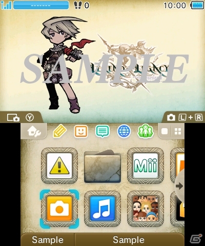 「レジェンド オブ レガシー」3DS用テーマ第2弾が登場―主人公7名＋潜む森のデザインがラインナップの画像1