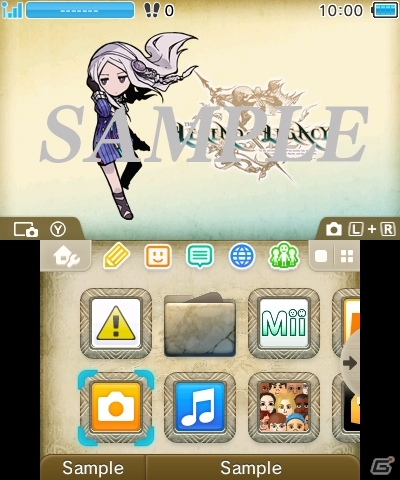「レジェンド オブ レガシー」3DS用テーマ第2弾が登場―主人公7名＋潜む森のデザインがラインナップの画像2