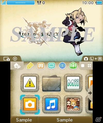 「レジェンド オブ レガシー」3DS用テーマ第2弾が登場―主人公7名＋潜む森のデザインがラインナップの画像3