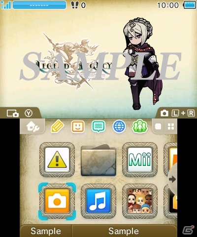 「レジェンド オブ レガシー」3DS用テーマ第2弾が登場―主人公7名＋潜む森のデザインがラインナップの画像4