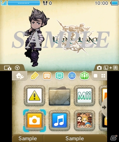 「レジェンド オブ レガシー」3DS用テーマ第2弾が登場―主人公7名＋潜む森のデザインがラインナップの画像5