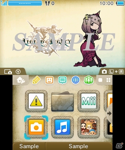 「レジェンド オブ レガシー」3DS用テーマ第2弾が登場―主人公7名＋潜む森のデザインがラインナップの画像6