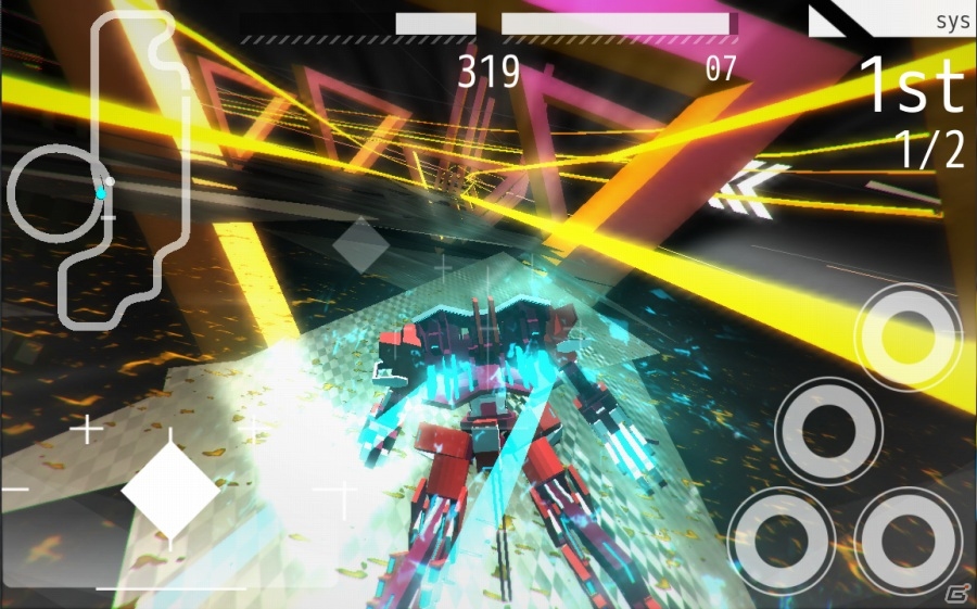 電脳サーキットで繰り広げられるロボットバトルレーシング！iOS/Android「BREAK ARTS:cyber battle racing」が3月下旬に配信決定の画像2