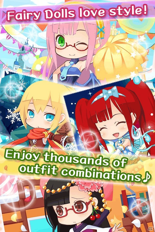 iOS/Android「フェアリードール」英語版が世界10ヶ国にて配信！の画像2