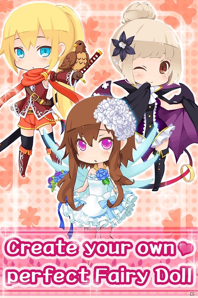 iOS/Android「フェアリードール」英語版が世界10ヶ国にて配信！の画像4