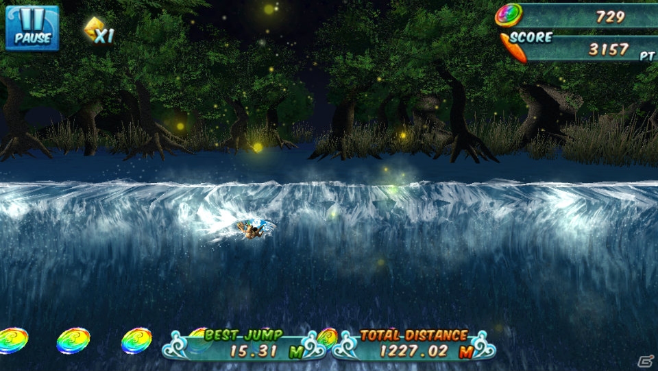 iOS版「Ancient Surfer 2」が配信！初の女性サーファーや「トリック」など新要素満載のサーフィンアクション第2弾の画像11