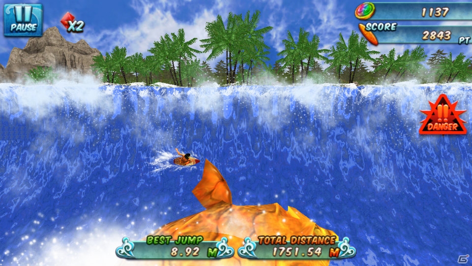 iOS版「Ancient Surfer 2」が配信！初の女性サーファーや「トリック」など新要素満載のサーフィンアクション第2弾の画像13