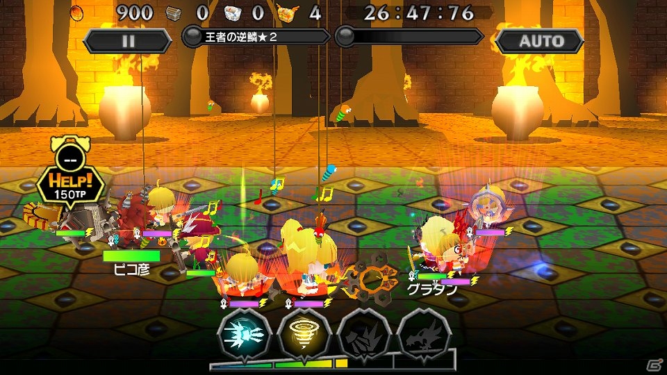 iOS/Android「ピコットキングダム」新モード「アリーナバトル」紹介映像が公開！「覇王の城」に新たなボス「雷夢王アリス」が登場の画像7